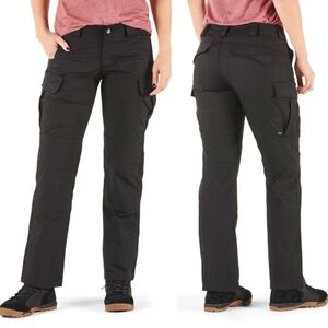 5.11 Stryke Women's Cargo Pants Regular Black US 4 Work Police Fire Corrections